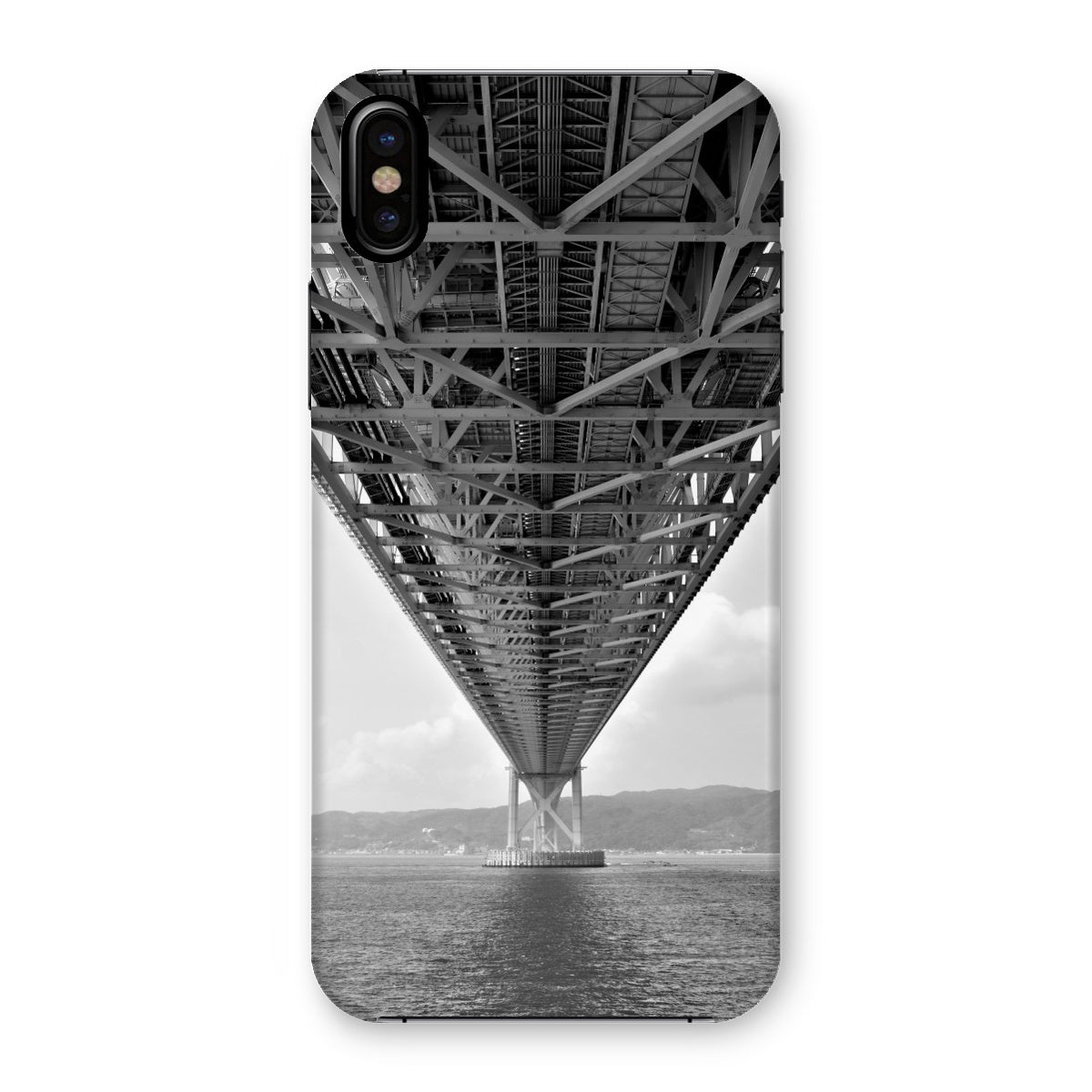 Engineering: Bridge Perspective, B&W Snap Phone Case