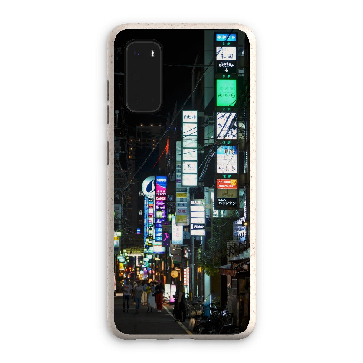 Streets: Neon Lights, Japan Eco Phone Case