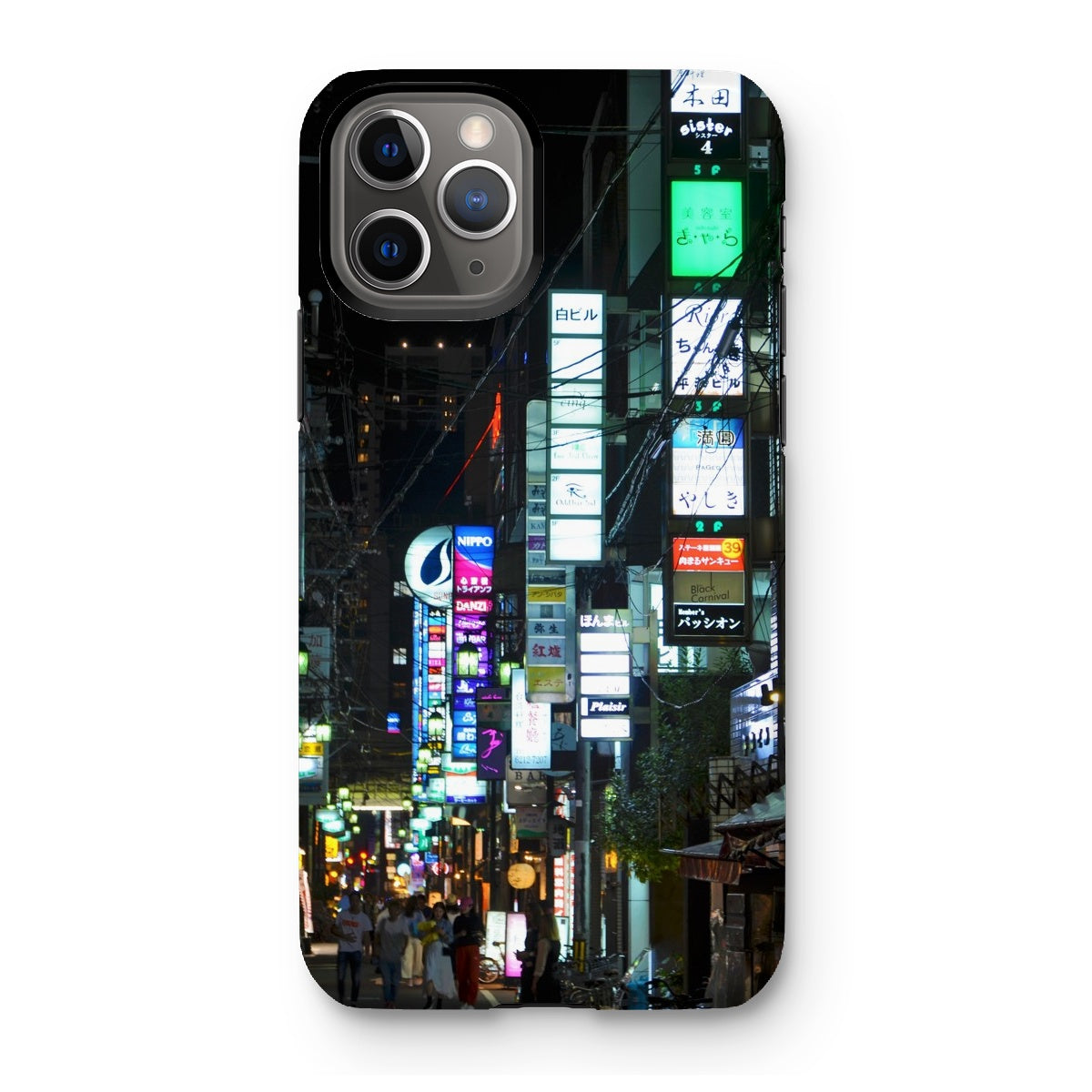 Streets: Neon Lights, Japan Tough Phone Case