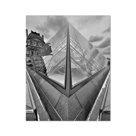 Architecture: Louvre, Paris, France Fine Art Print