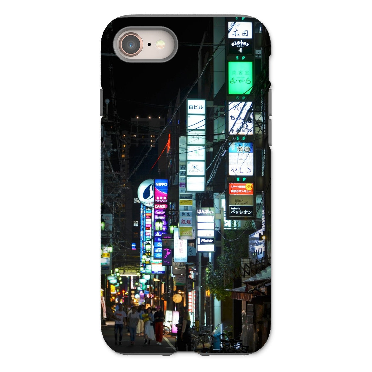 Streets: Neon Lights, Japan Tough Phone Case