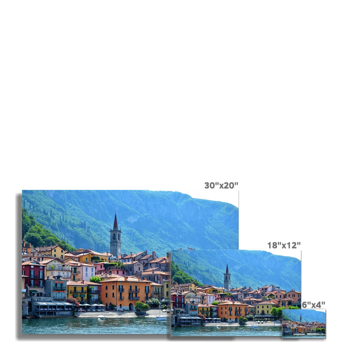 Streets: Lake Como, Italy Fine Art Print