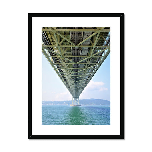 Engineering: Bridge Perspective Framed & Mounted Print