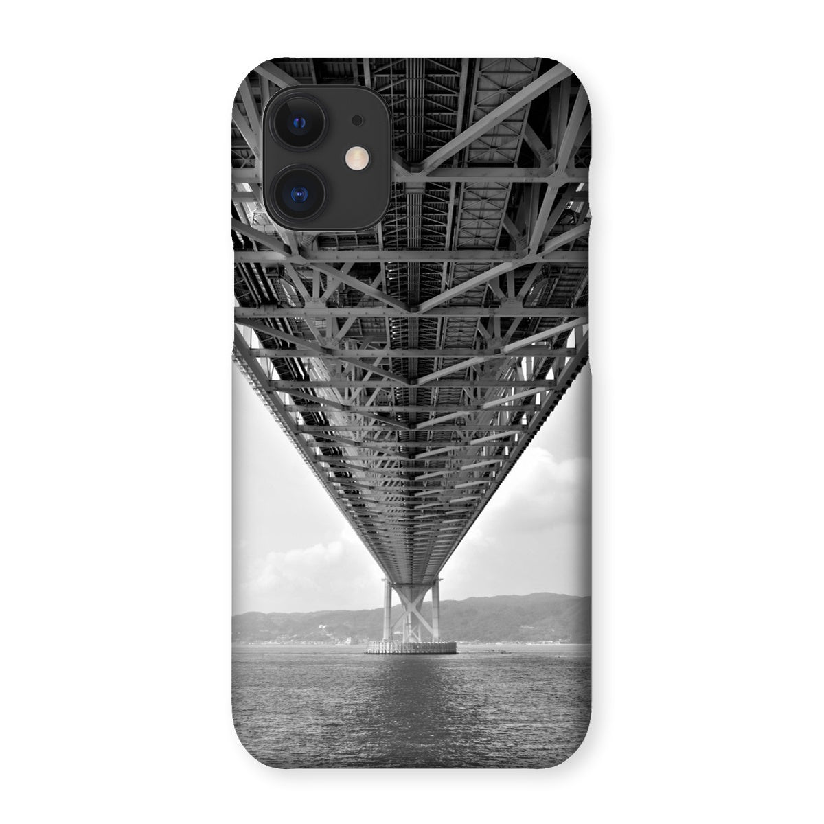 Engineering: Bridge Perspective, B&W Snap Phone Case