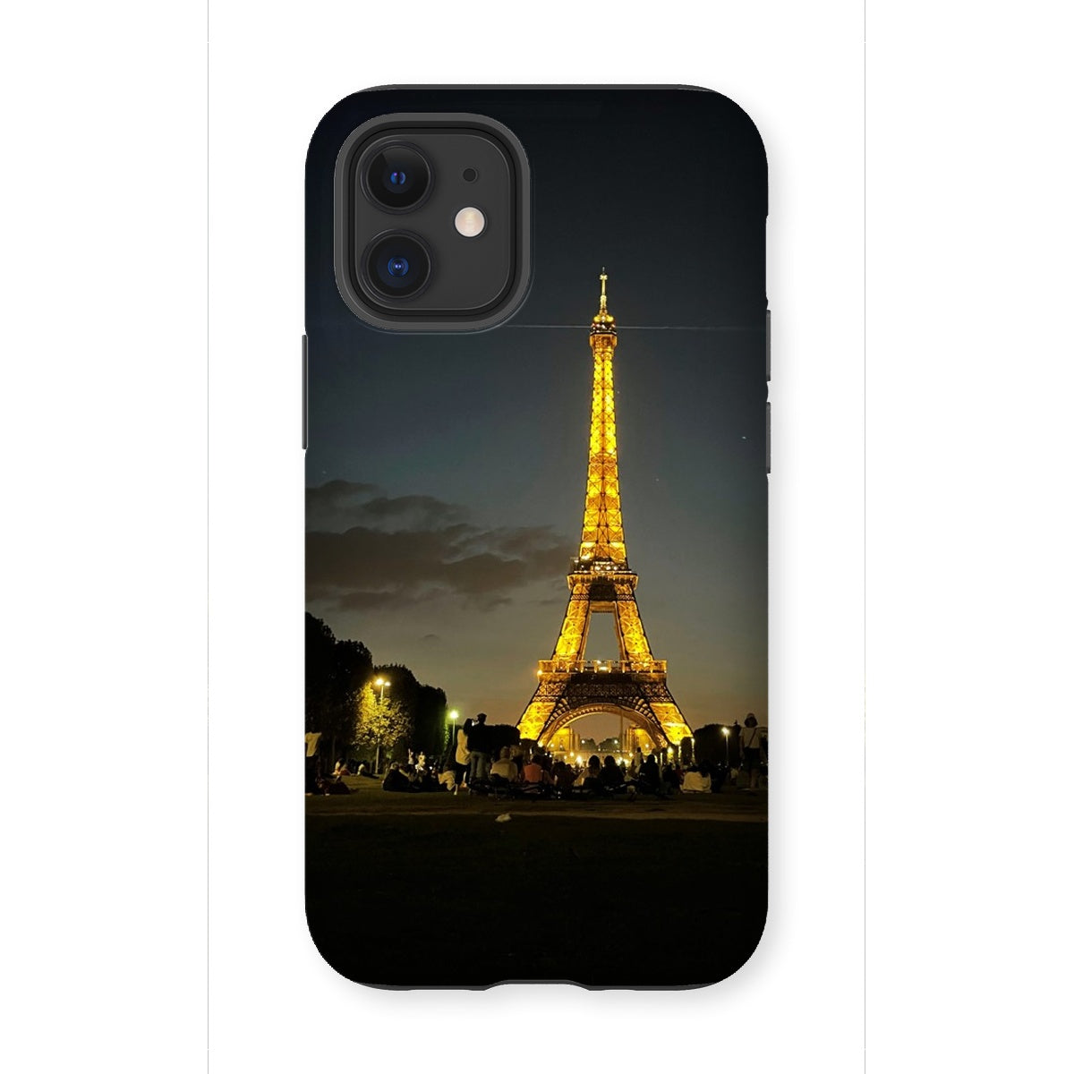 Architecture: Effiel Tower by Night, Paris, France Tough Phone Case