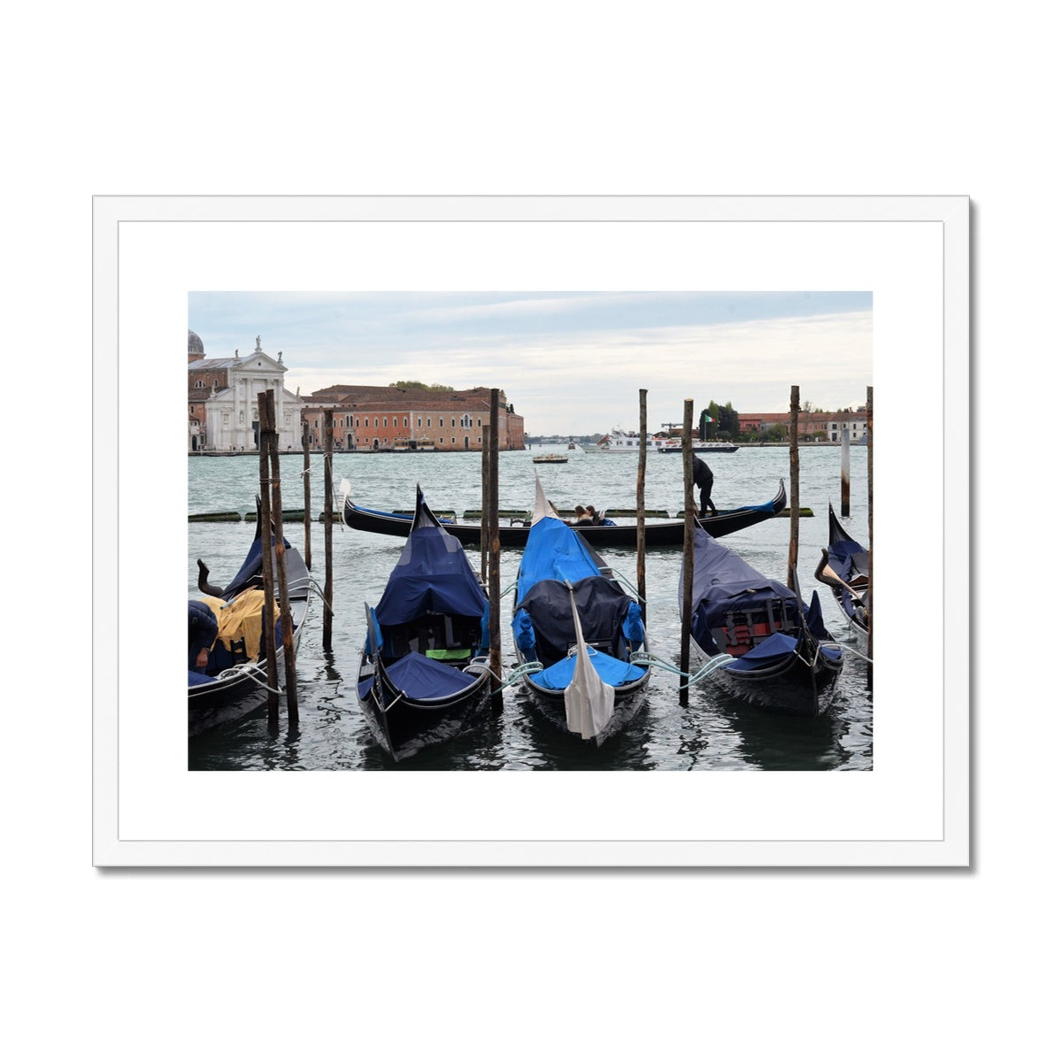 Streets: Venice, Italy Framed & Mounted Print