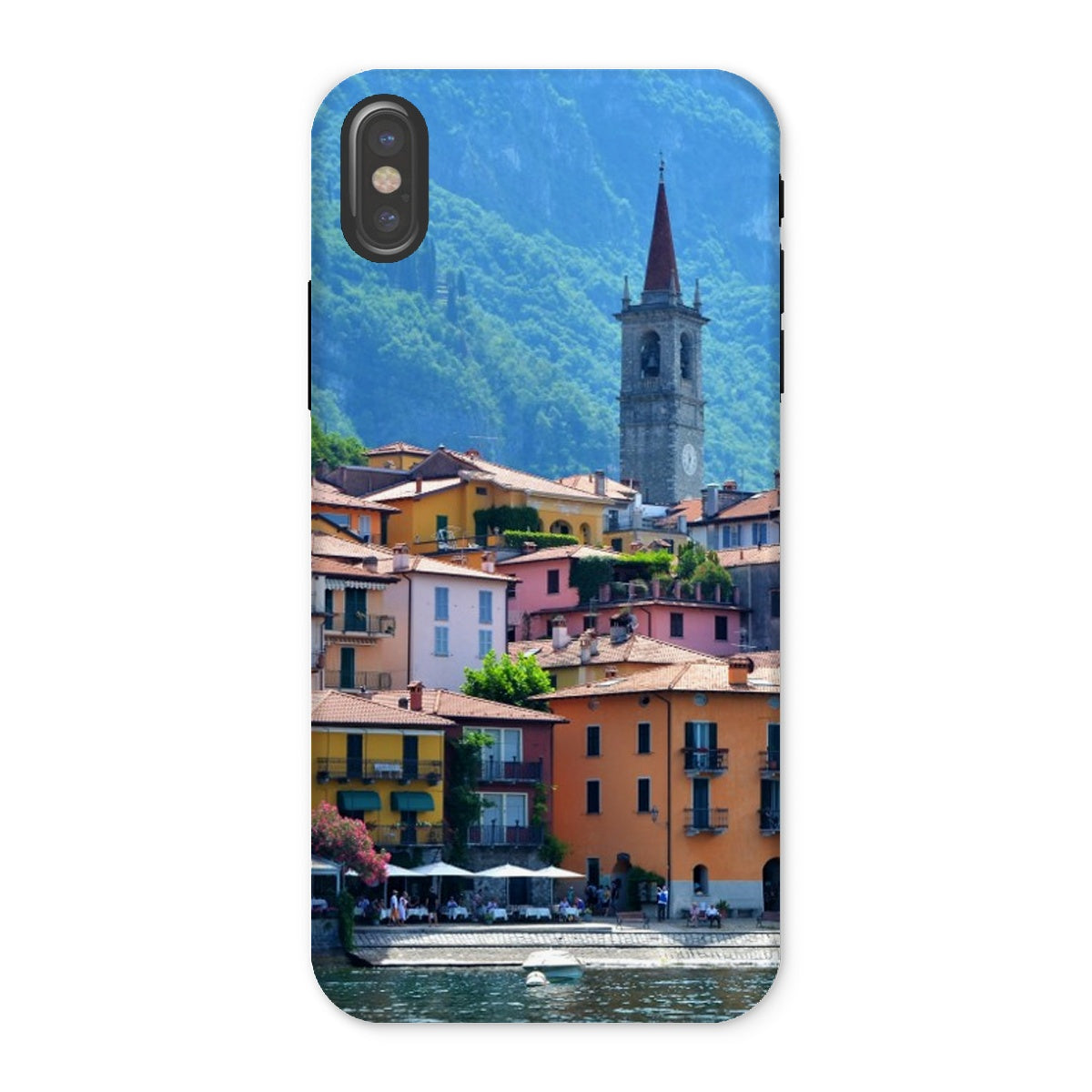 Streets: Lake Como, Italy Tough Phone Case