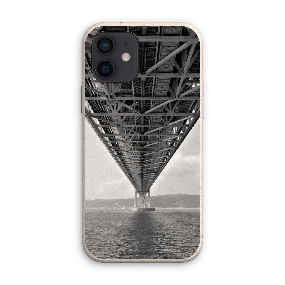 Engineering: Bridge Perspective, B&W Eco Phone Case