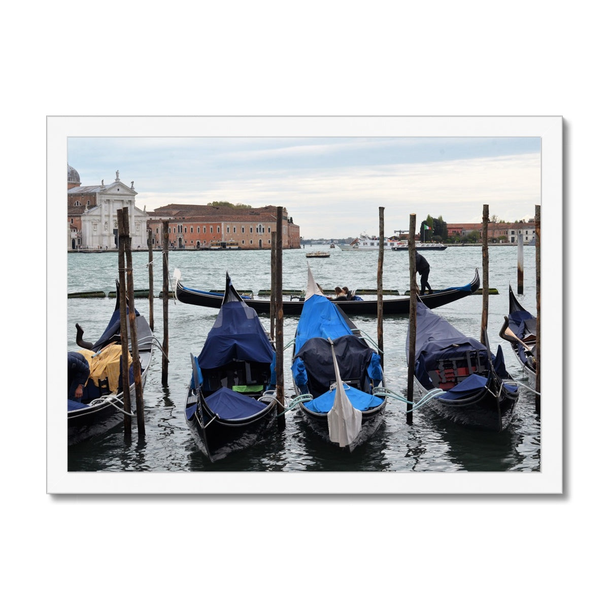 Streets: Venice, Italy Framed Print