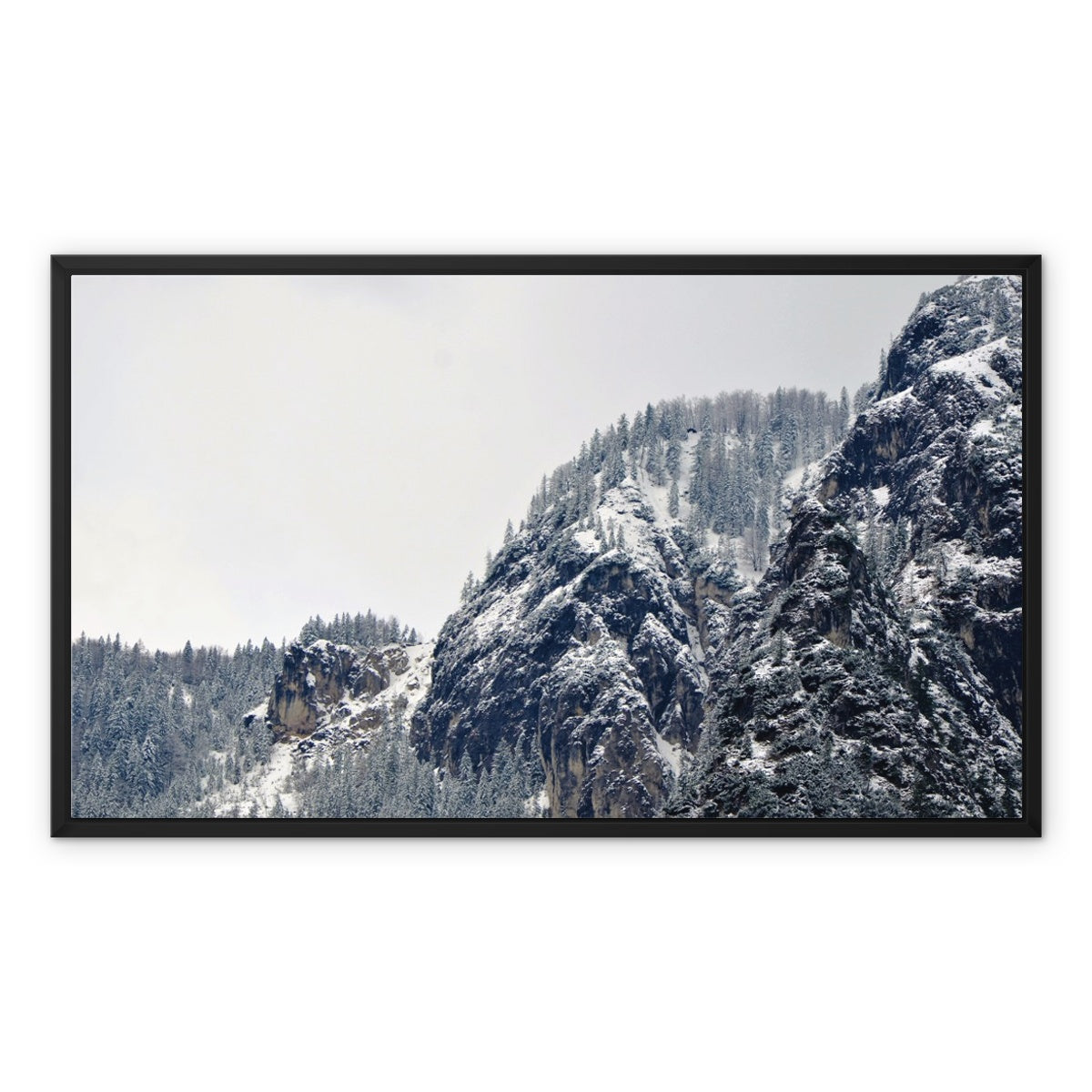 Mountain Landscape: Alps, Italy Framed Canvas