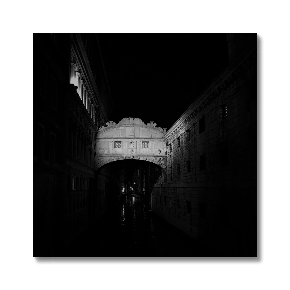 Architecture: Ponte dei Sospiri, Venezia, Italy Canvas