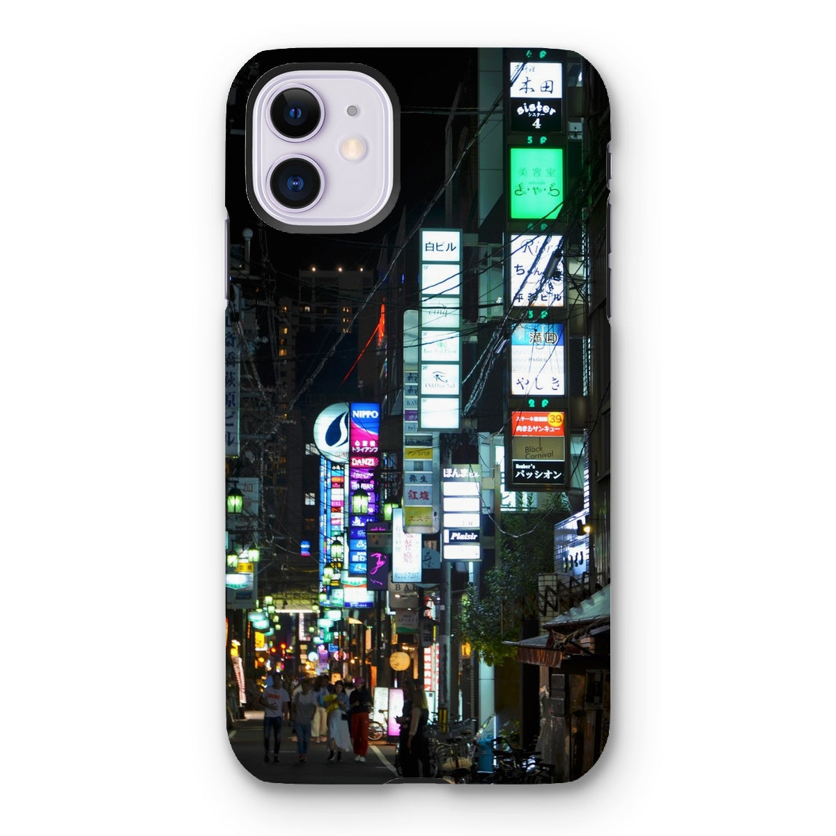 Streets: Neon Lights, Japan Tough Phone Case