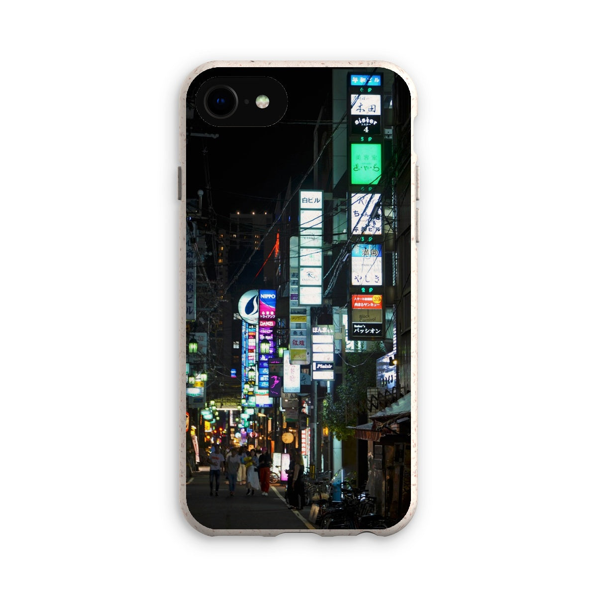 Streets: Neon Lights, Japan Eco Phone Case