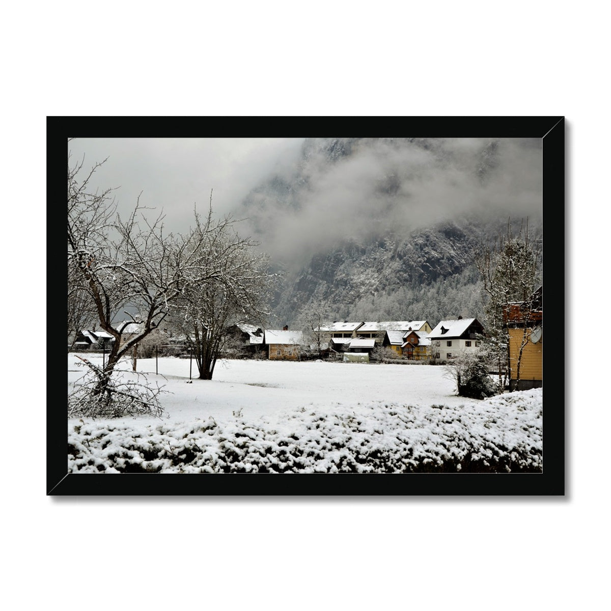 Landscape: Winter Framed Print