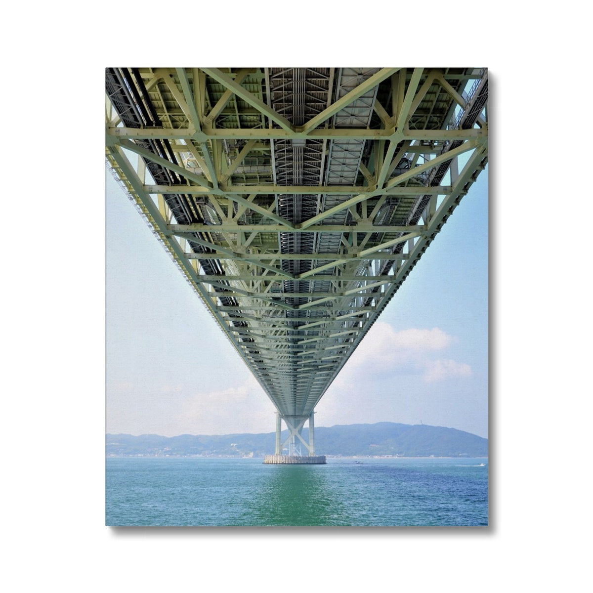 Engineering: Bridge Perspective Canvas