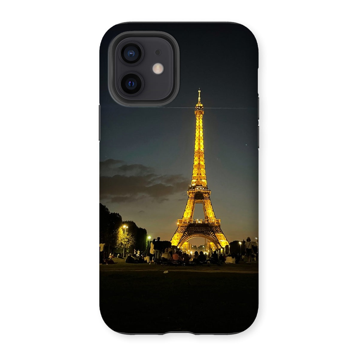 Architecture: Effiel Tower by Night, Paris, France Tough Phone Case