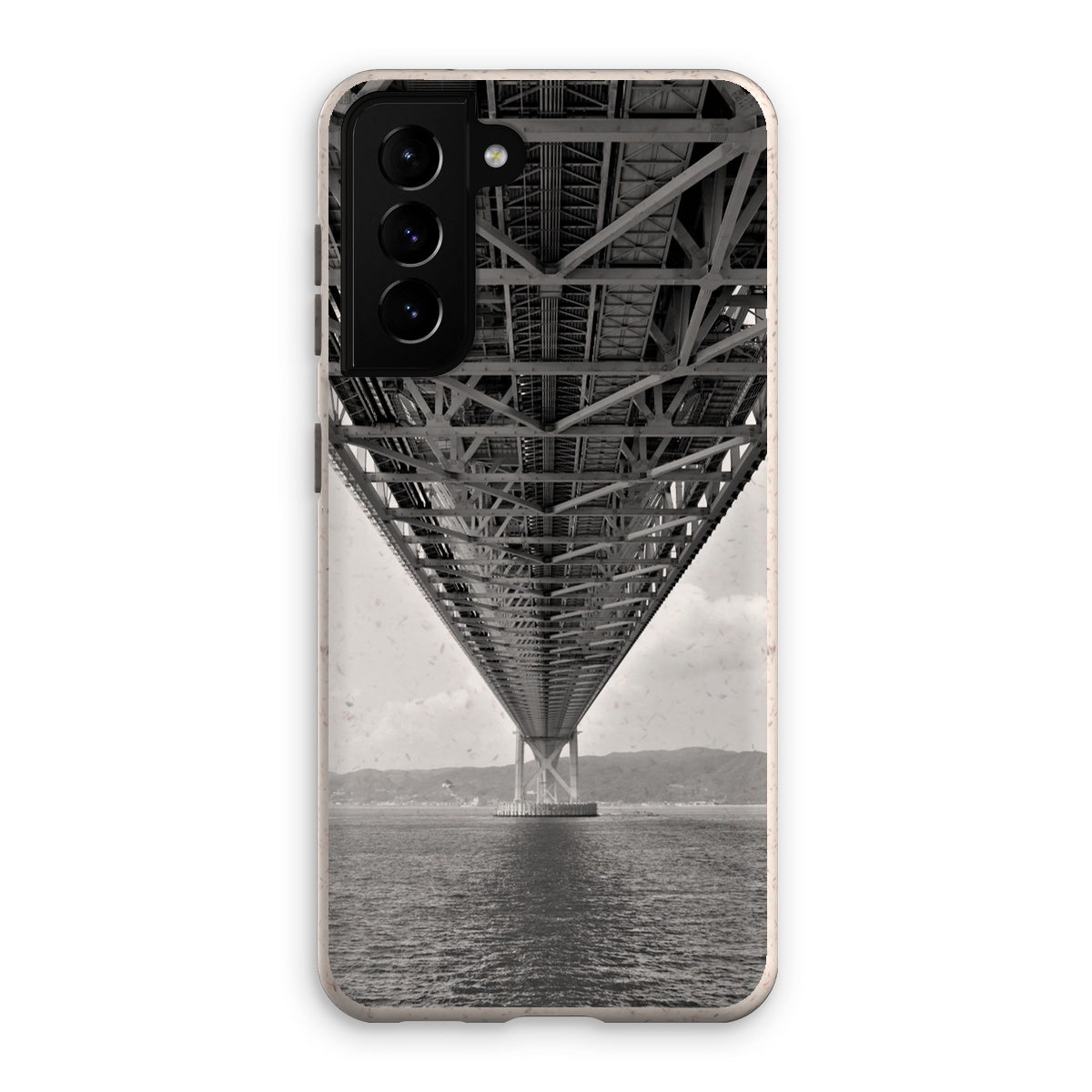 Engineering: Bridge Perspective, B&W Eco Phone Case