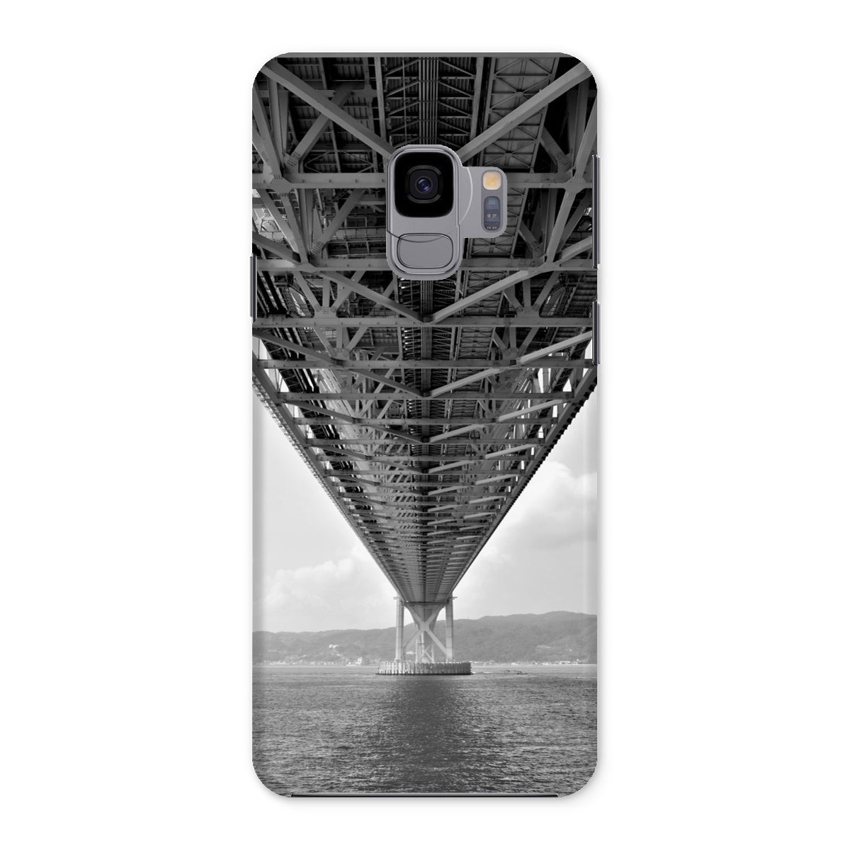 Engineering: Bridge Perspective, B&W Snap Phone Case