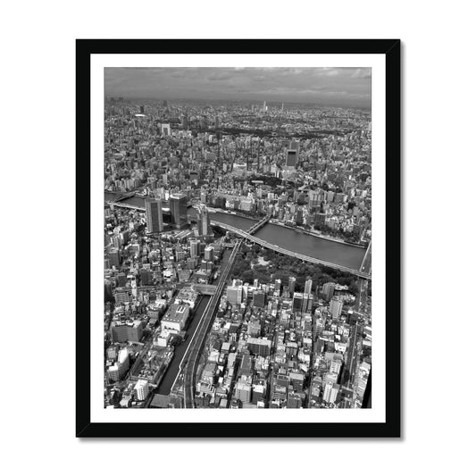 Tokyo City, Japan Framed Print