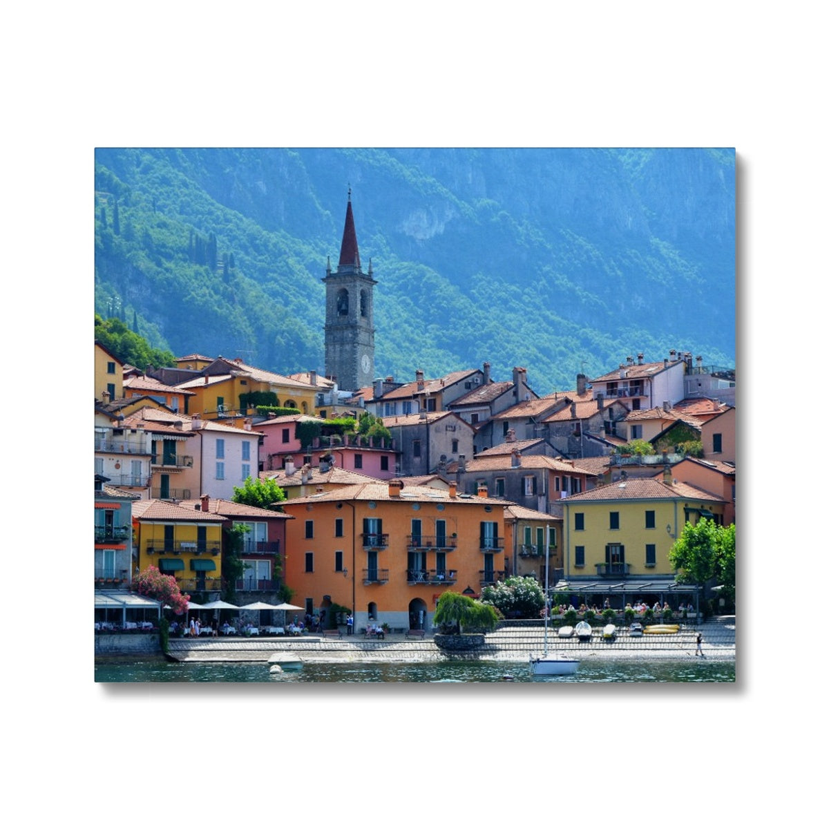 Streets: Lake Como, Italy Canvas