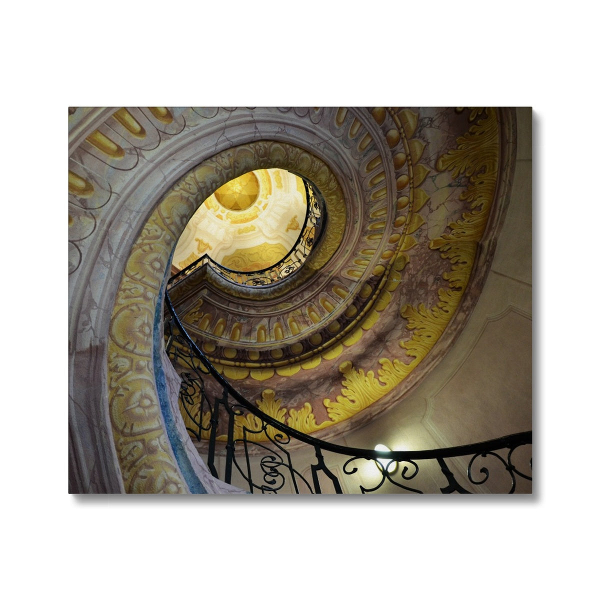 Architecture: Decorative Staircase Canvas