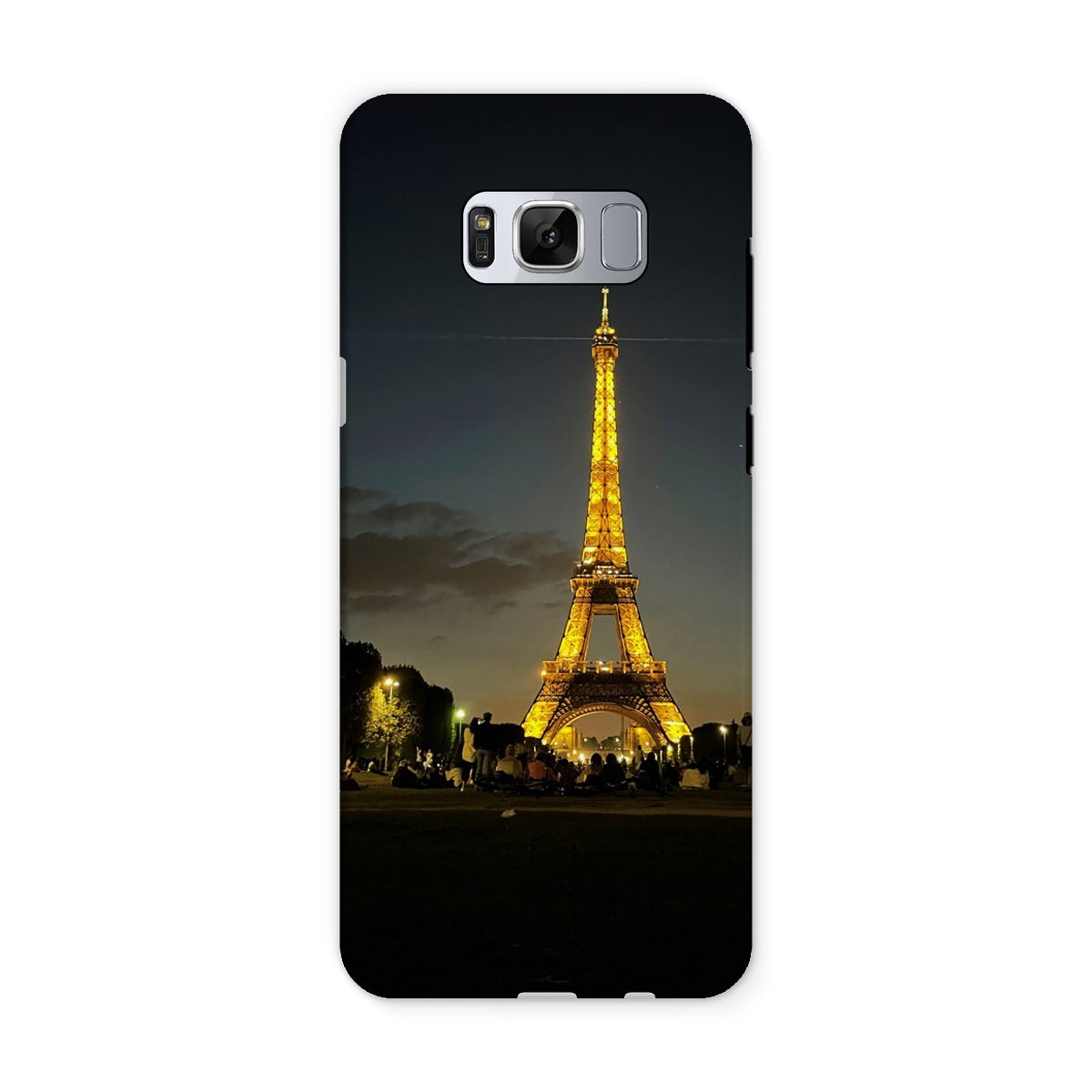 Architecture: Effiel Tower by Night, Paris, France Tough Phone Case