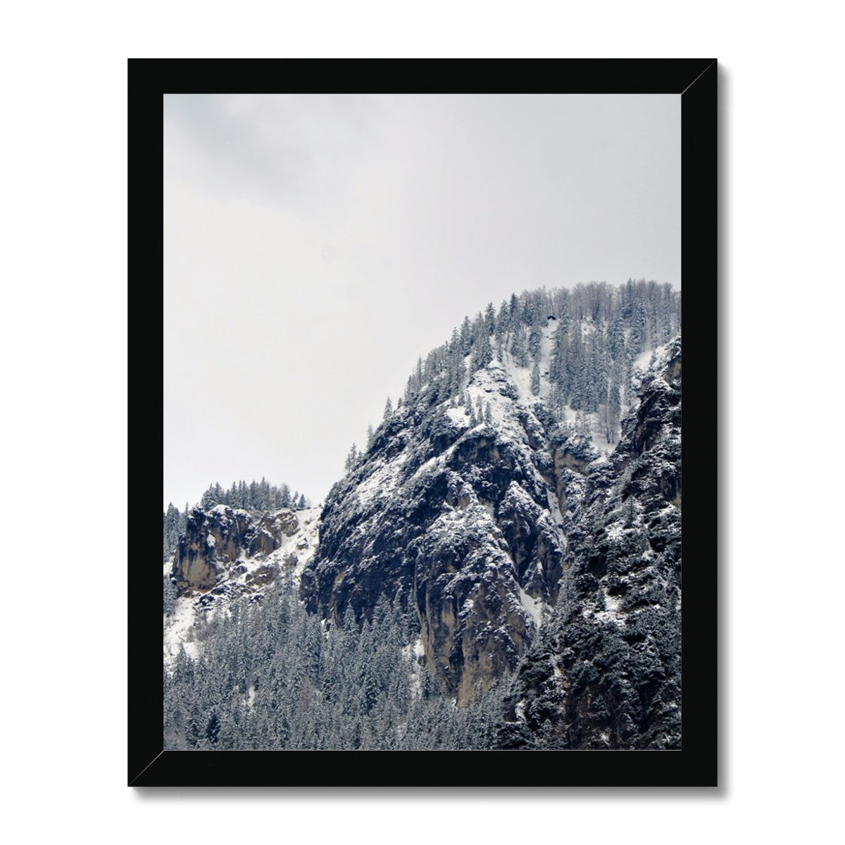 Mountain Landscape: Alps, Italy Framed Print