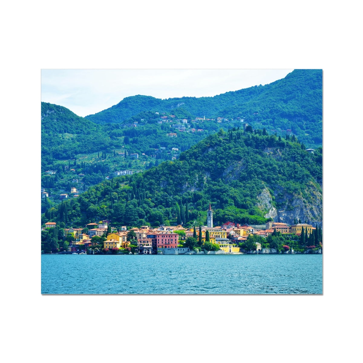 Landscape: Lake Como, Italy Photo Art Print