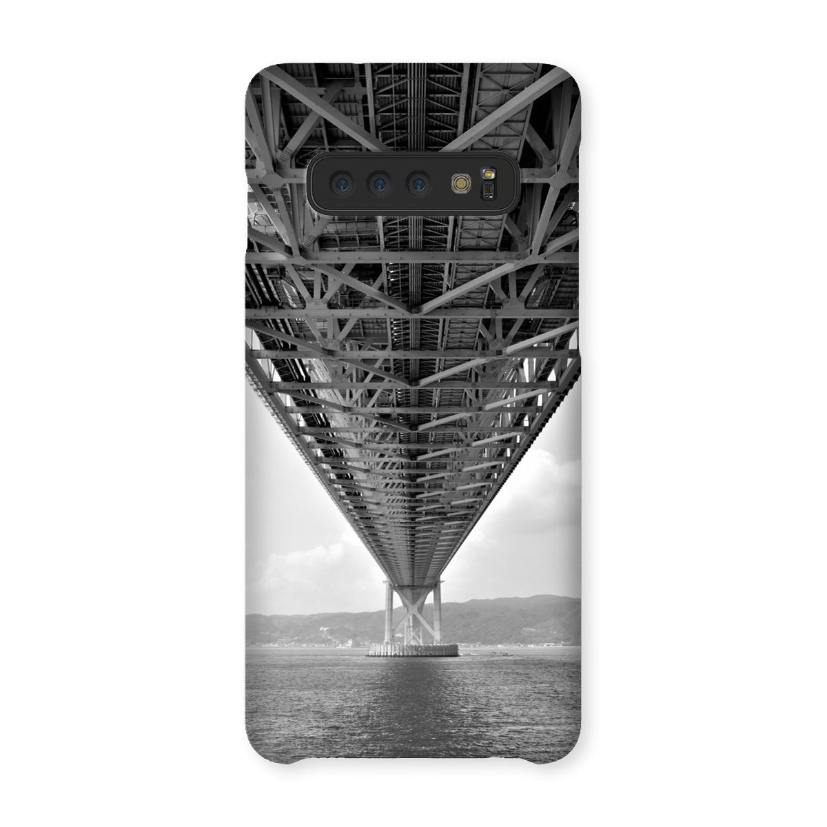 Engineering: Bridge Perspective, B&W Snap Phone Case