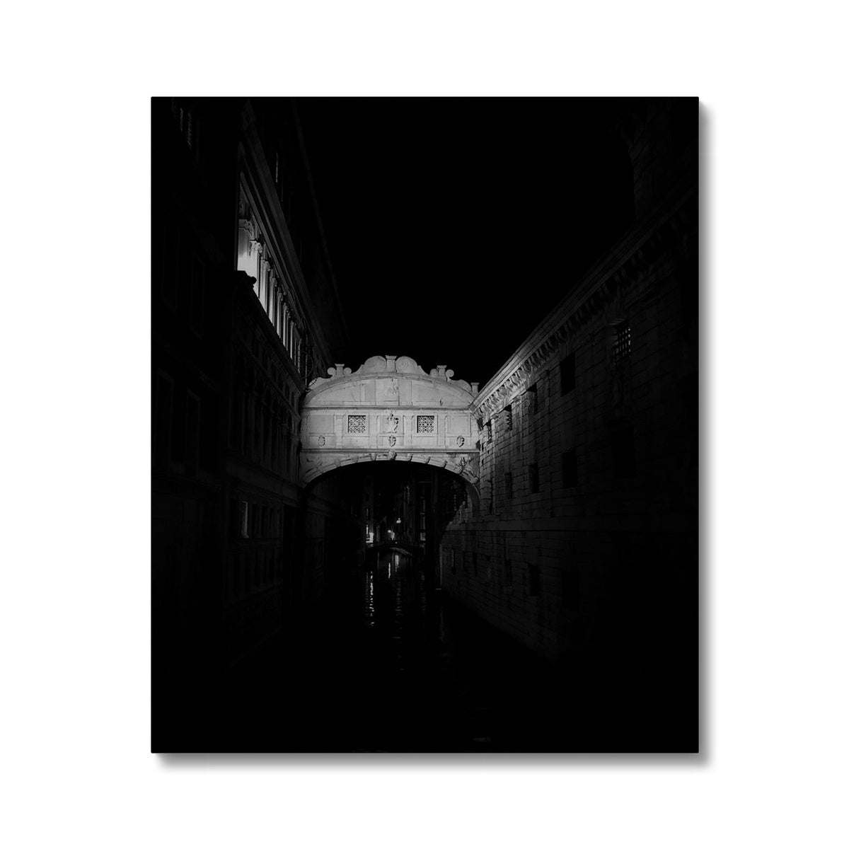 Architecture: Ponte dei Sospiri, Venezia, Italy Canvas