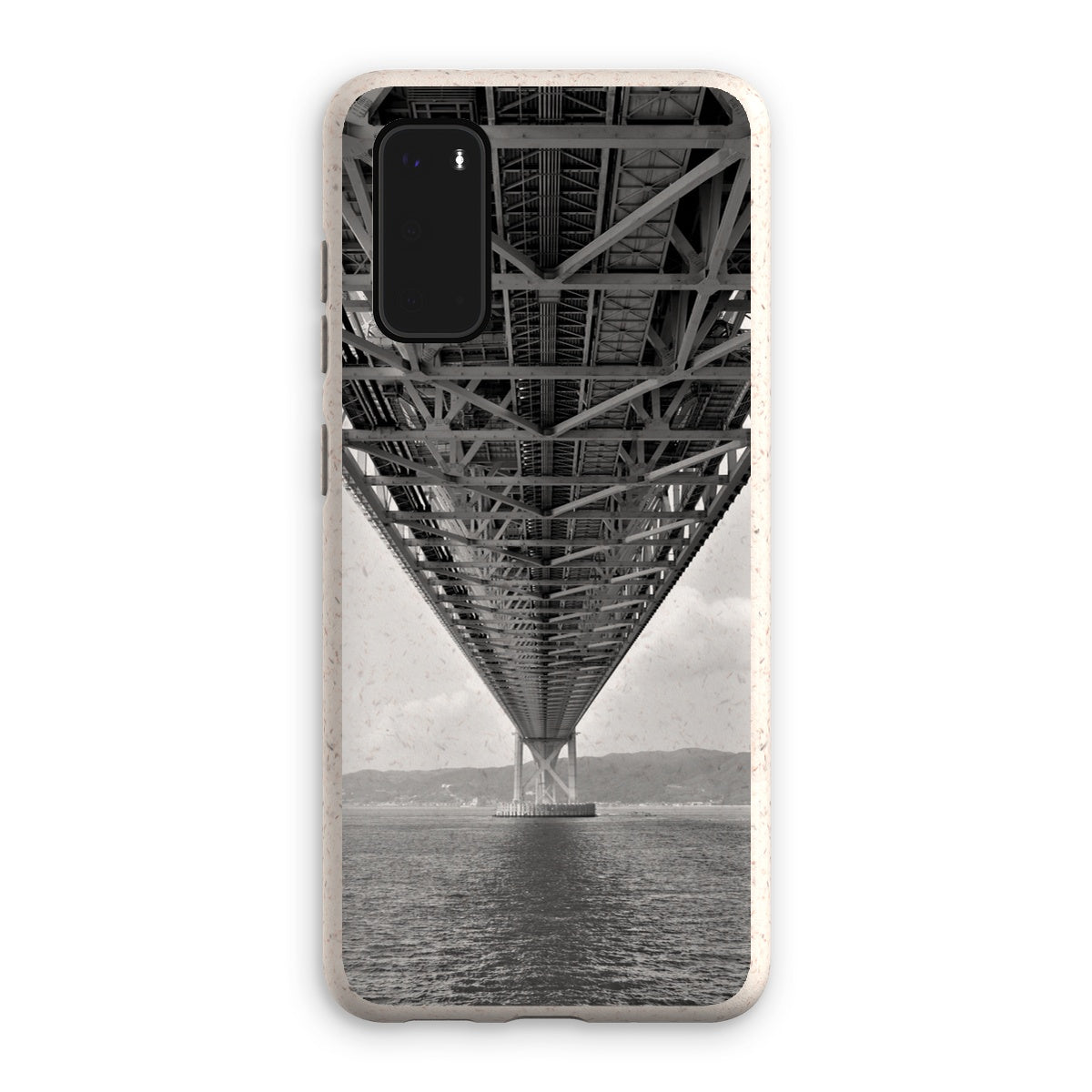 Engineering: Bridge Perspective, B&W Eco Phone Case