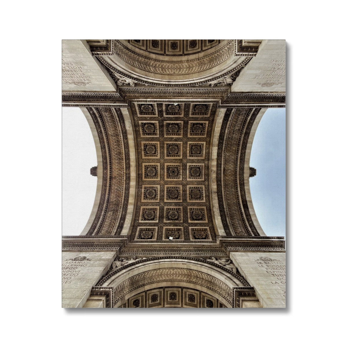 Architecture: Arc du Triomphe, Paris, France Canvas