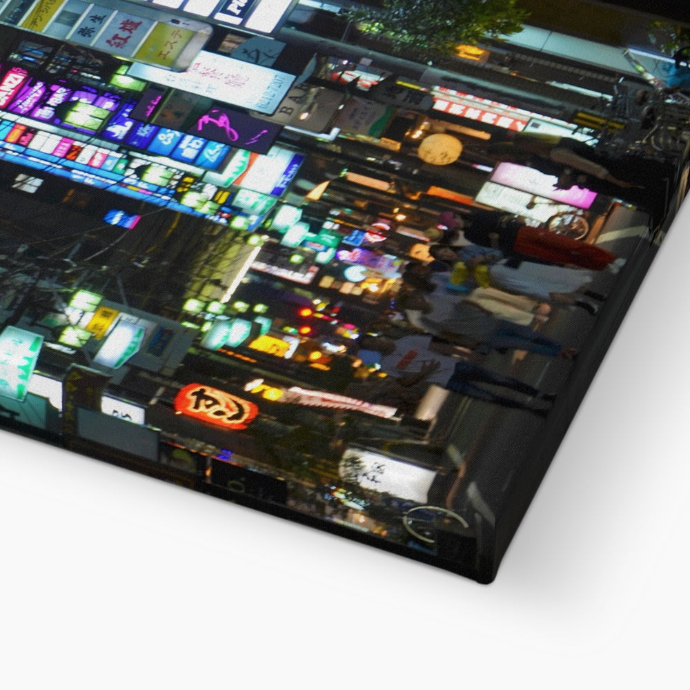 Streets: Neon Lights, Japan Eco Canvas