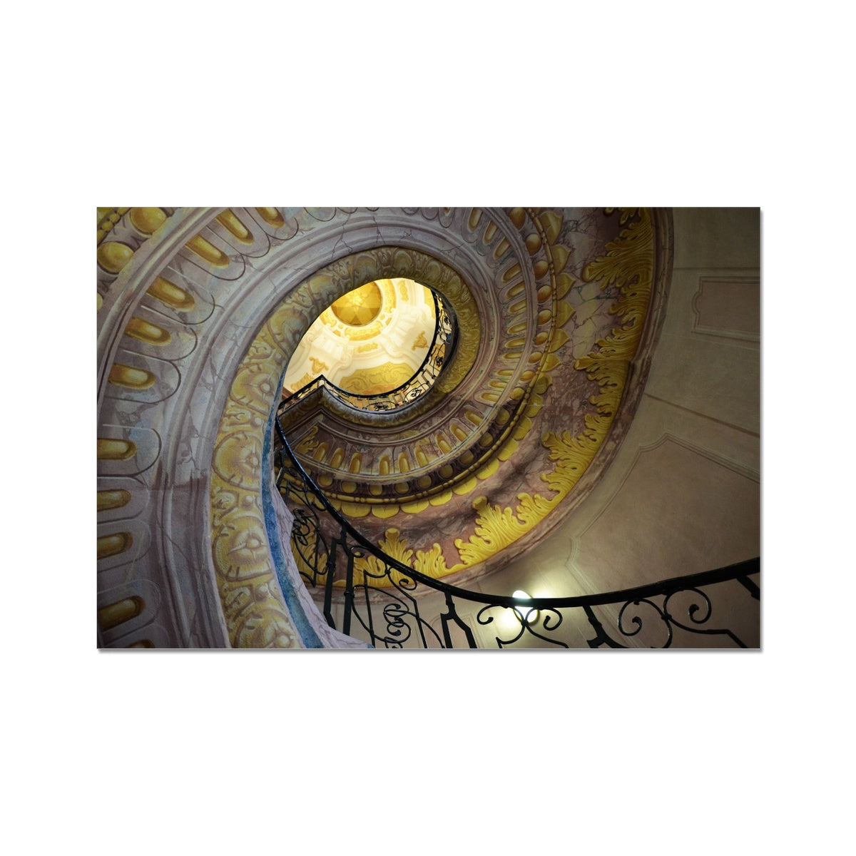 Architecture: Decorative Staircase Fine Art Print