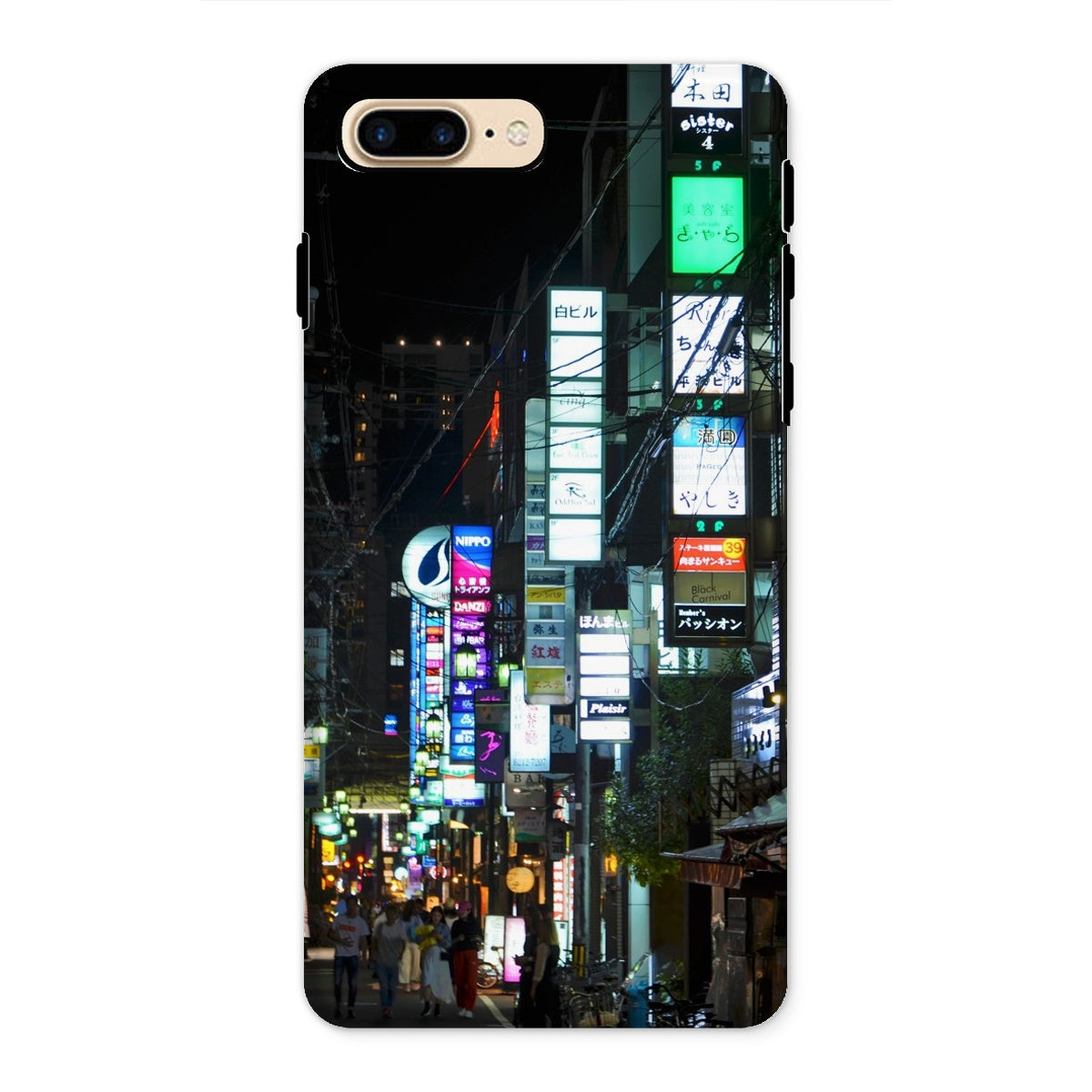 Streets: Neon Lights, Japan Tough Phone Case