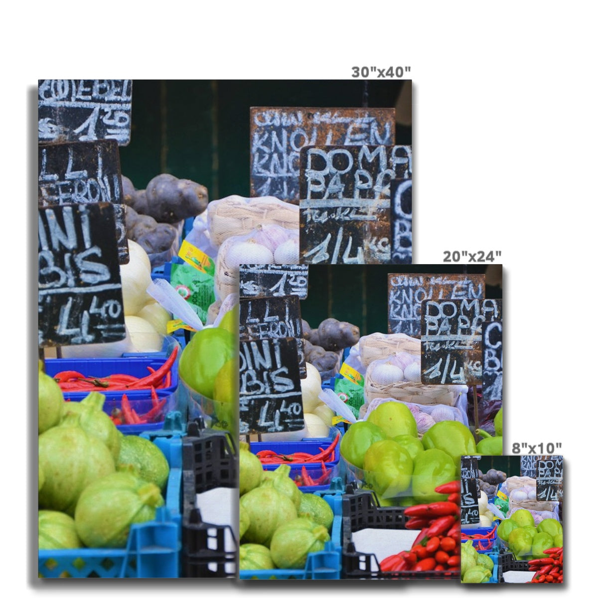 Foods: Market Selection Canvas