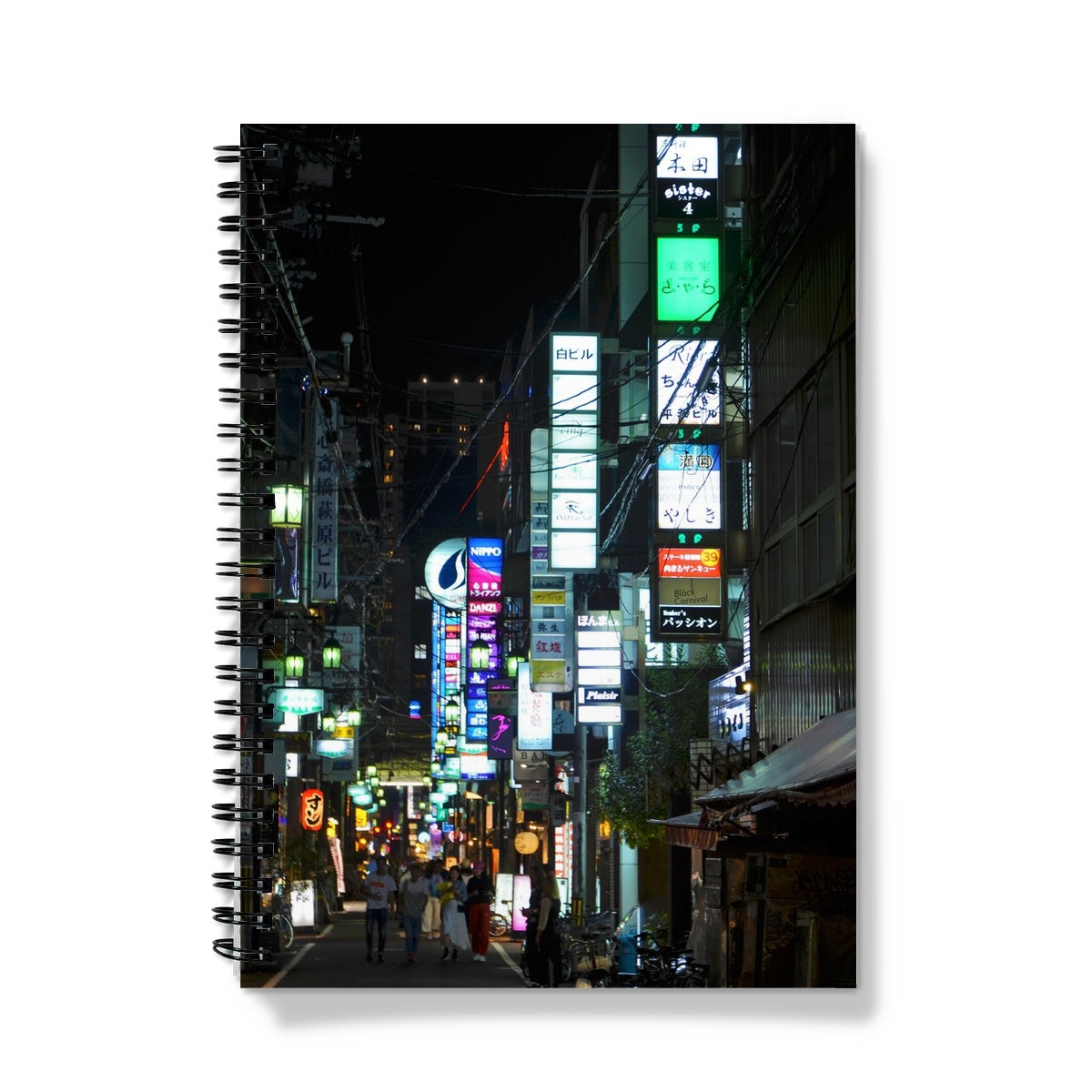 Streets: Neon Lights, Japan Notebook