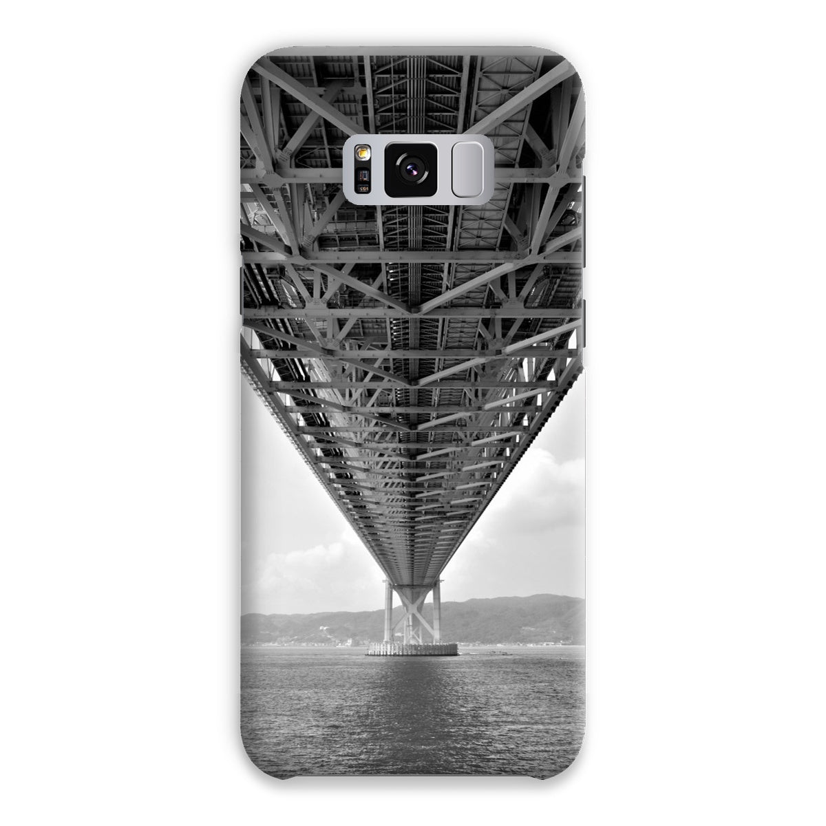 Engineering: Bridge Perspective, B&W Snap Phone Case