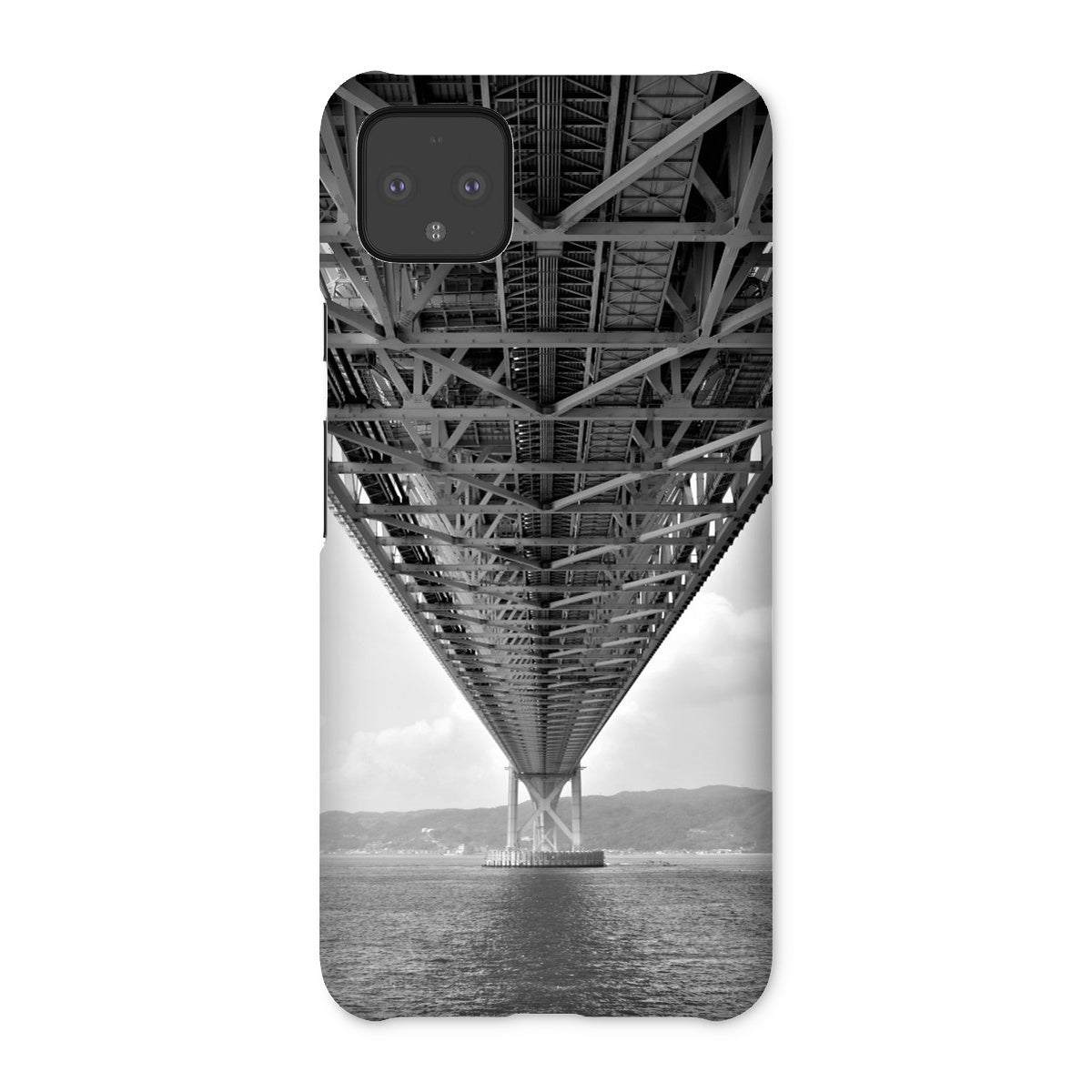 Engineering: Bridge Perspective, B&W Snap Phone Case