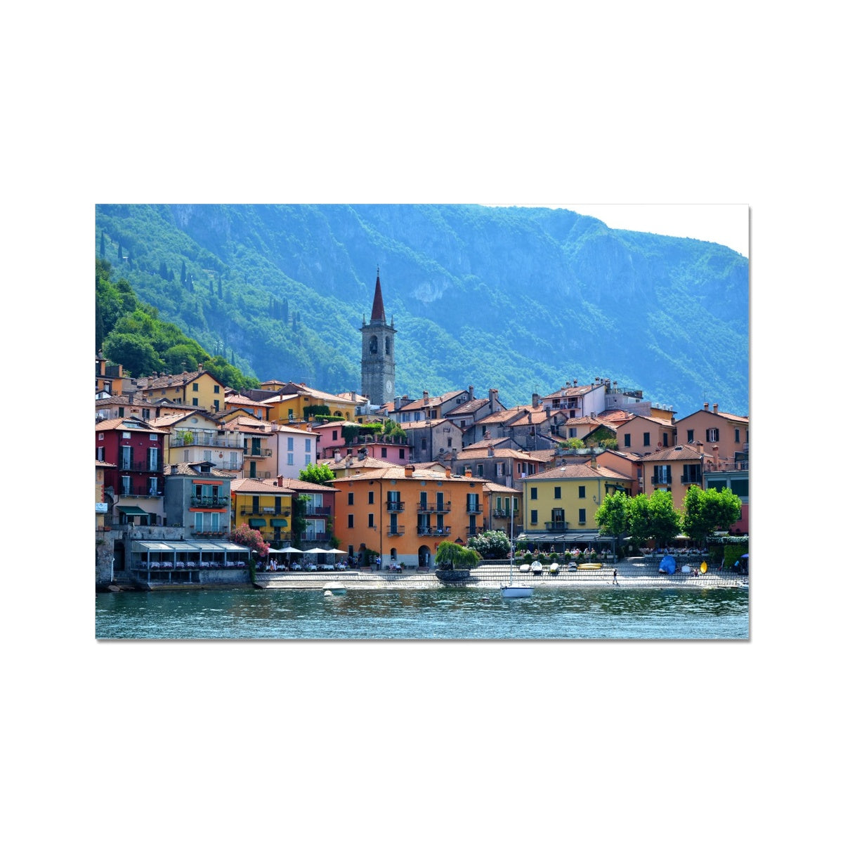 Streets: Lake Como, Italy Fine Art Print