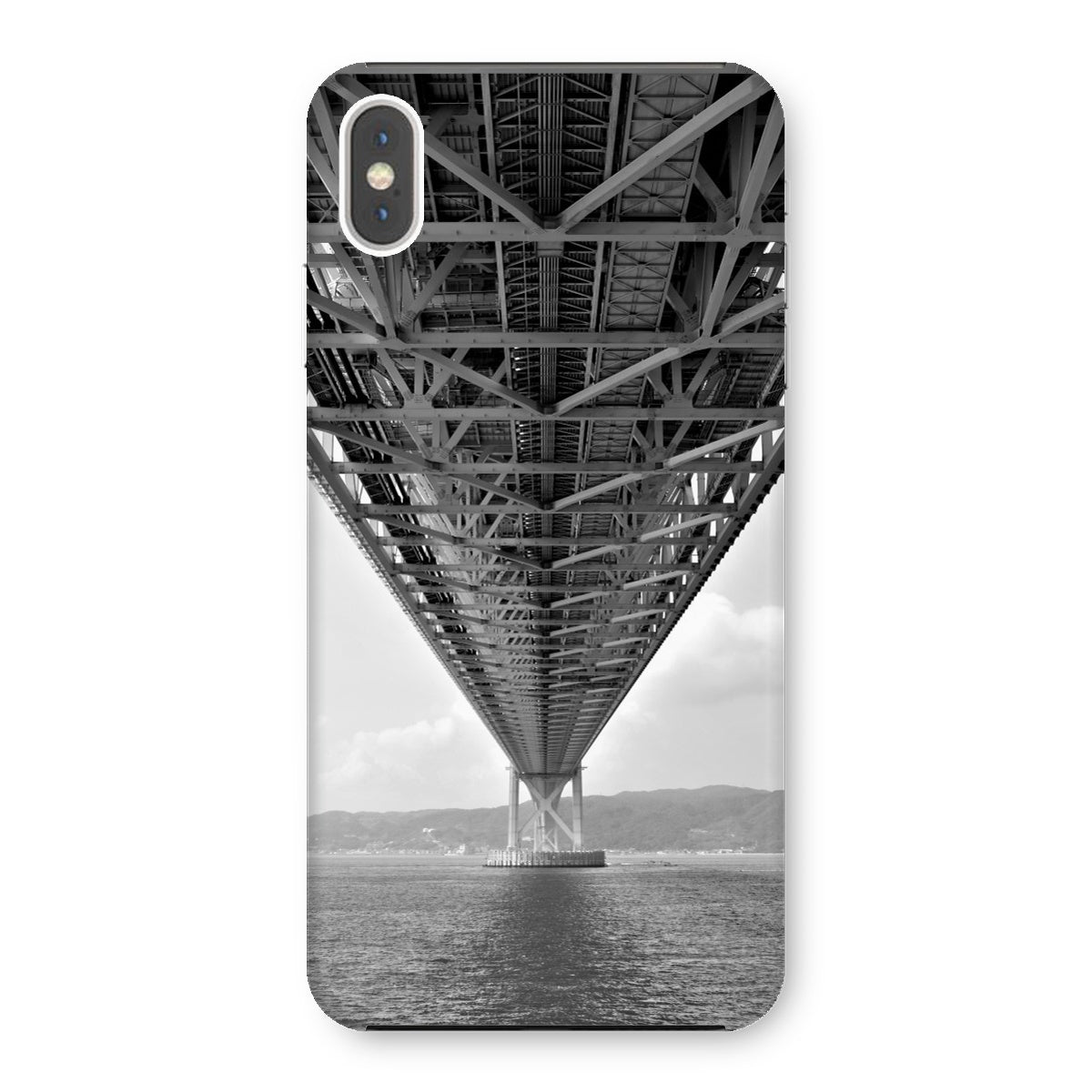 Engineering: Bridge Perspective, B&W Snap Phone Case