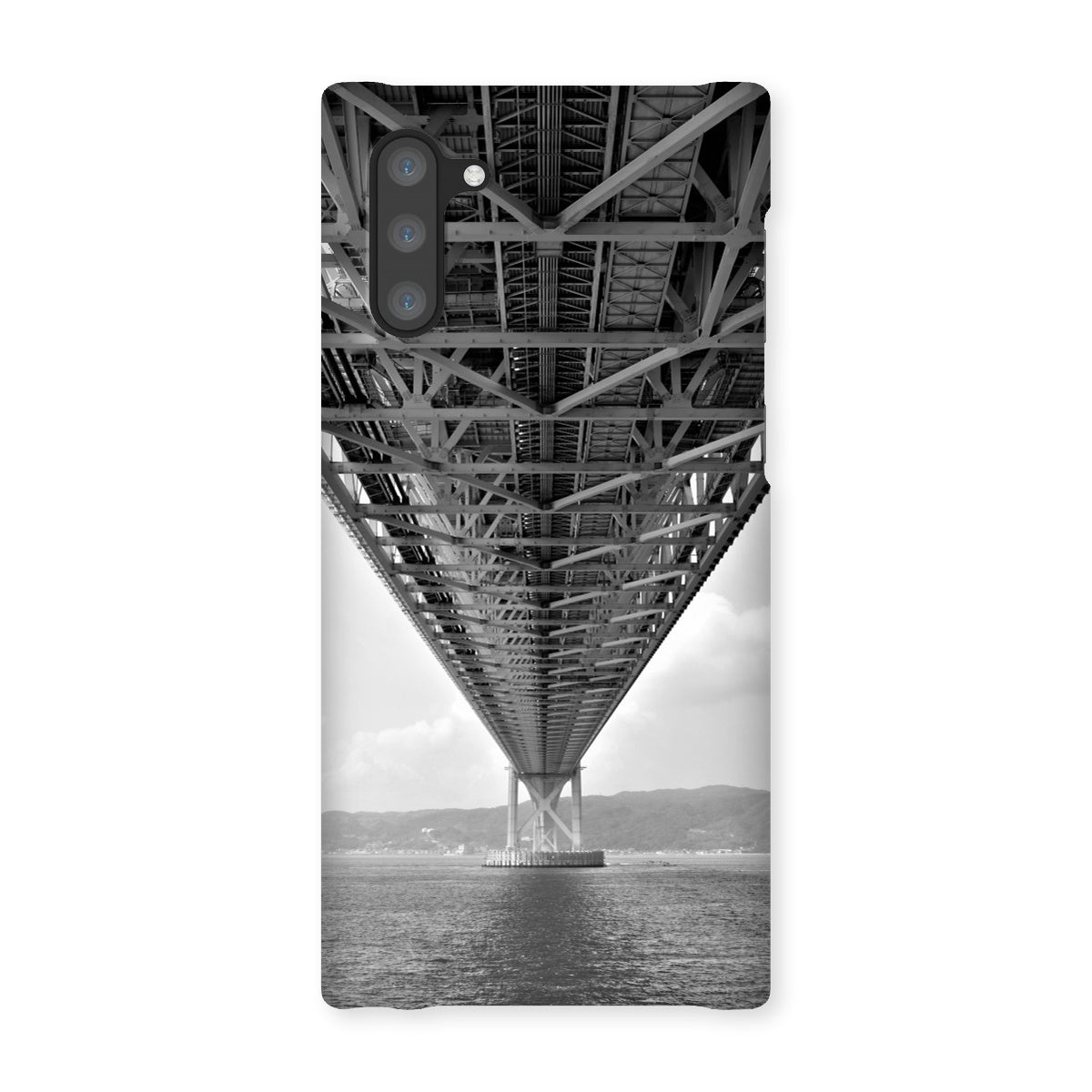 Engineering: Bridge Perspective, B&W Snap Phone Case