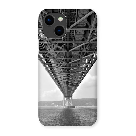 Engineering: Bridge Perspective, B&W Snap Phone Case