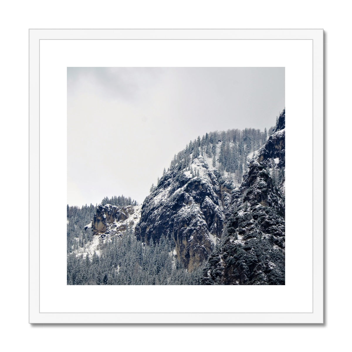 Mountain Landscape: Alps, Italy Framed & Mounted Print