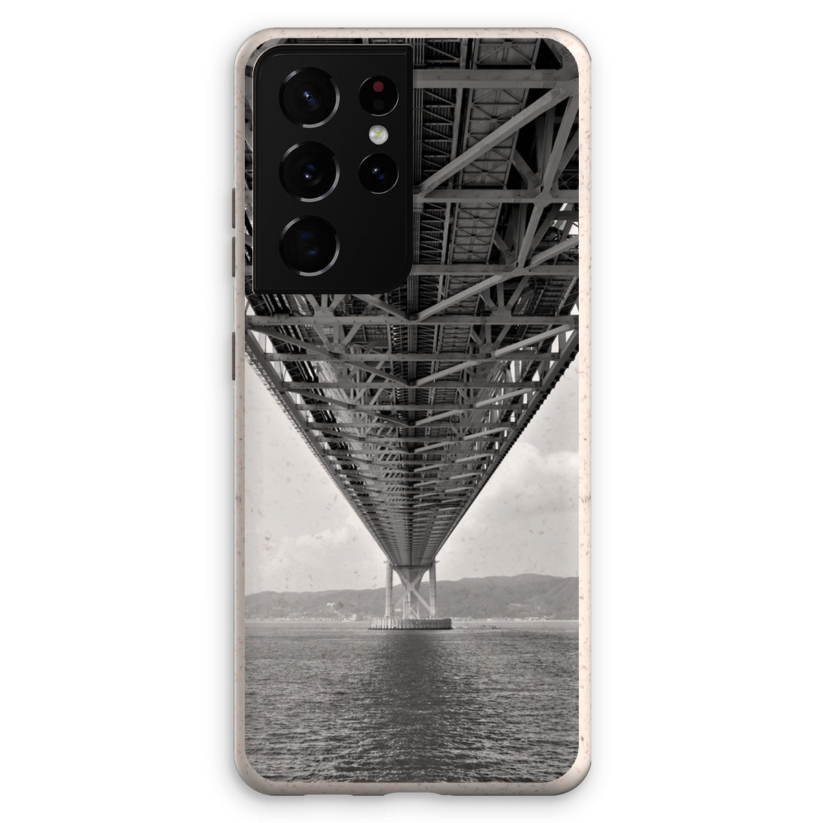 Engineering: Bridge Perspective, B&W Eco Phone Case