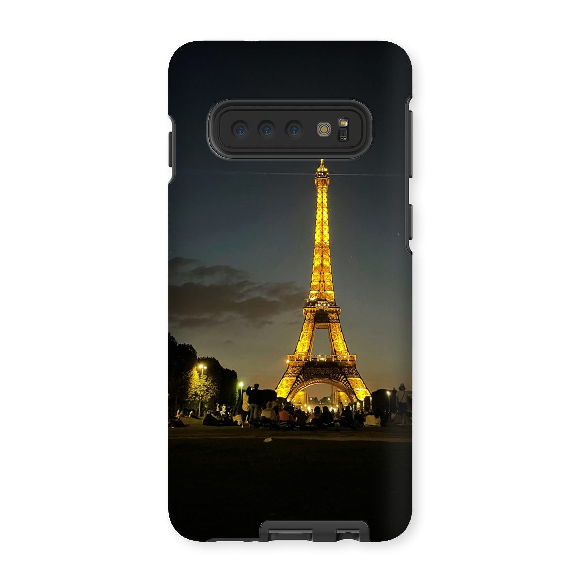 Architecture: Effiel Tower by Night, Paris, France Tough Phone Case