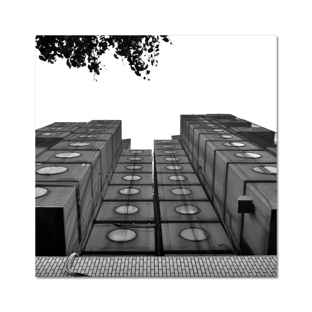 Architecture: Capsule Hotel Hahnemühle Photo Rag Print