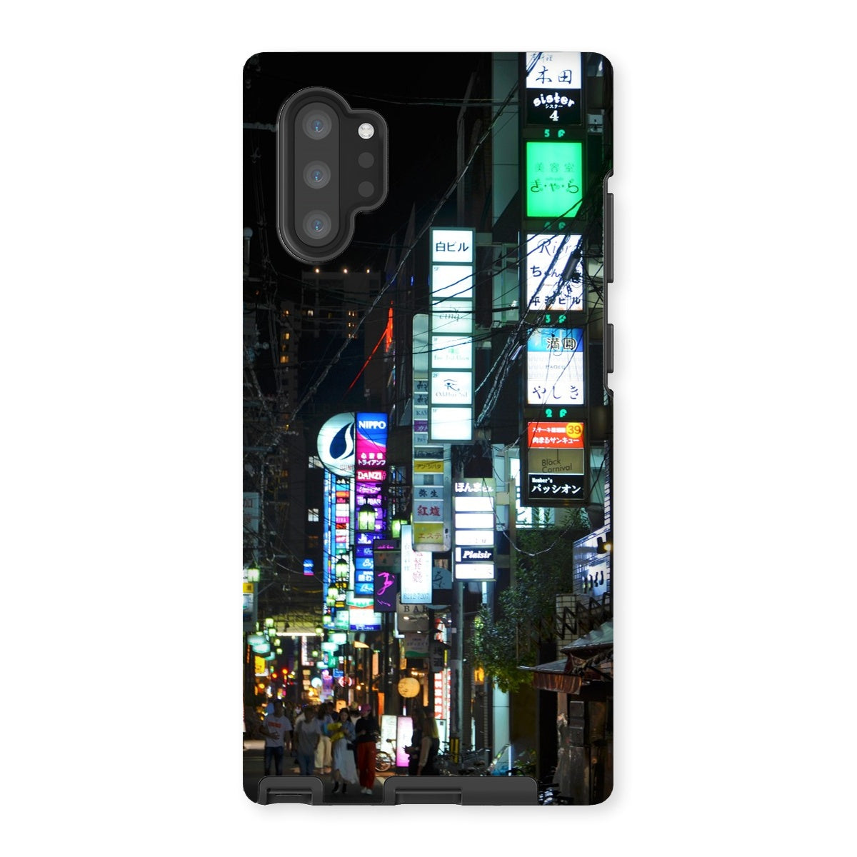 Streets: Neon Lights, Japan Tough Phone Case