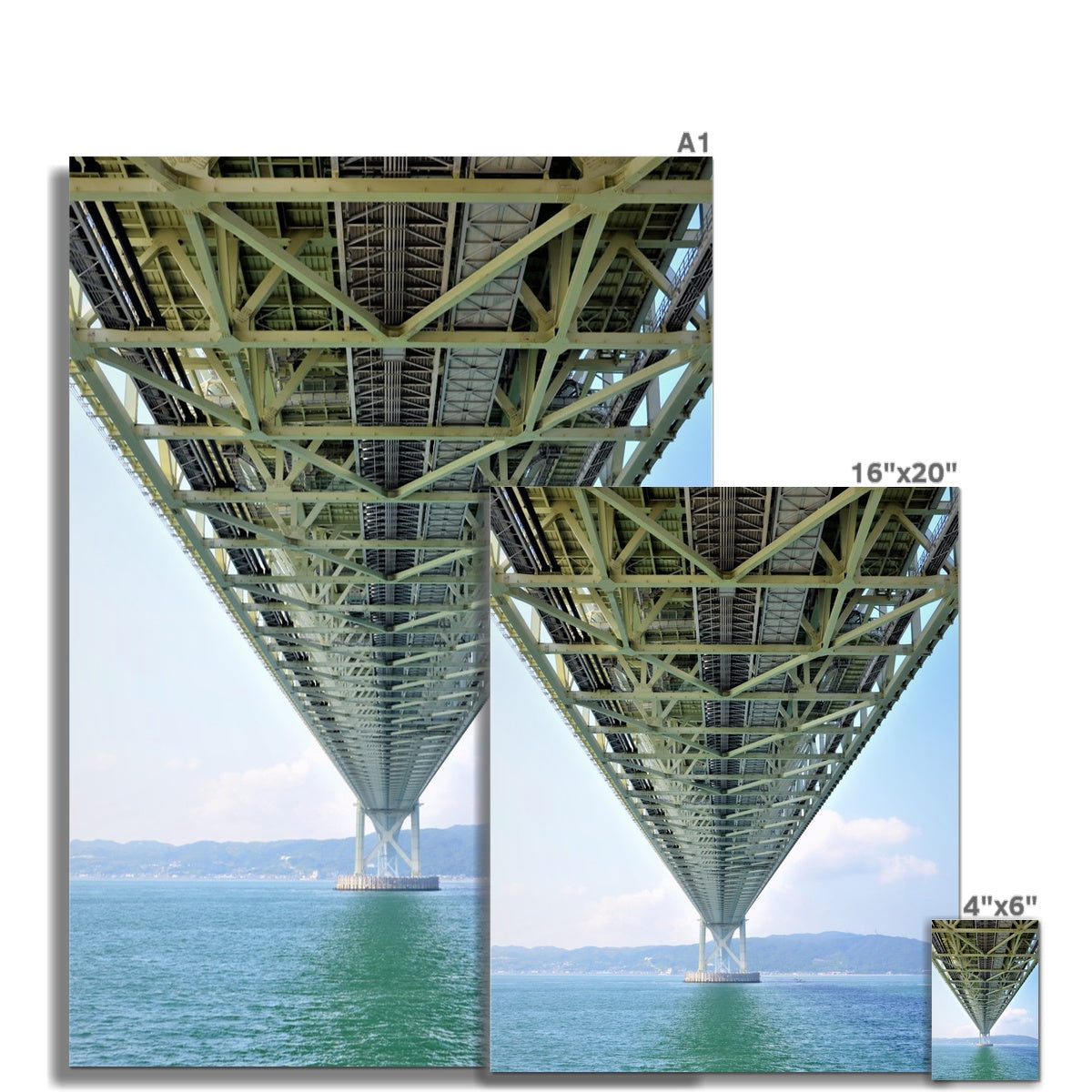 Engineering: Bridge Perspective Fine Art Print