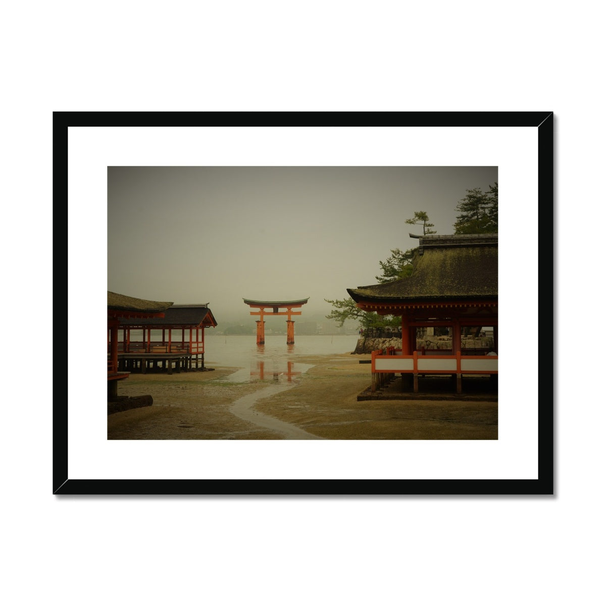 Landscape: Miyajima, Japan Framed & Mounted Print